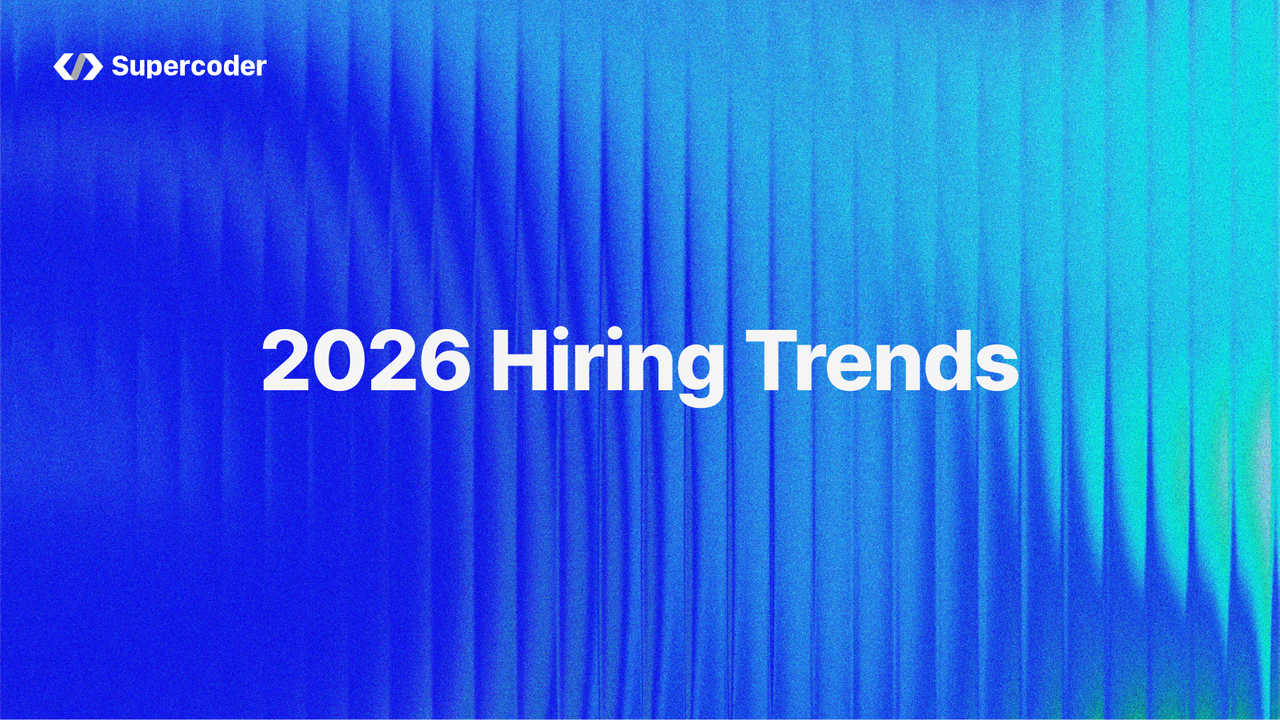 2026년 채용 트렌드 변화를 나타내는 이미지